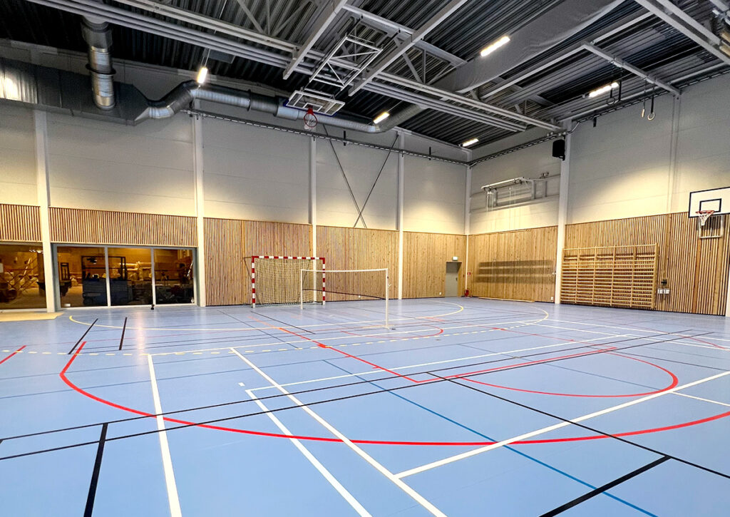 Sporthallen i Sorsele invigd